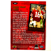 Joe Montana 1995 Chronicles Collector's Choice Series Mint Card #JM7
