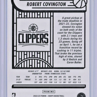 Robert Covington 2022 2023 Panini Hoops Purple Series Mint Card #184