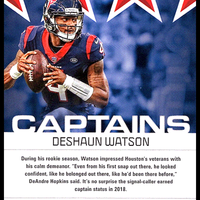 Deshaun Watson 2019 Score Captains Series Mint Card #C-9