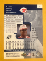 Barry Larkin 1999 Upper Deck SPX Series Mint Card #31
