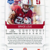 Bryce Love 2019 Score Scorecard Series Mint Rookie Card #338