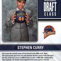 Stephen Curry 2022 2023 Panini Contenders Historic Draft Class Series Mint Card #18