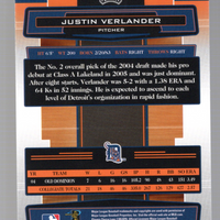 Justin Verlander 2005 Playoff Absolute Memorabilia Series Mint ROOKIE Card #142