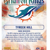 Tyreek Hill 2023 Donruss Gridiron Kings Series Mint Card  #GK-6