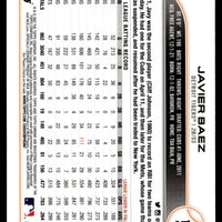 Javier Baez 2022 Topps Chrome Series Mint Card #147