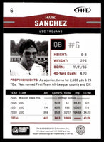 Mark Sanchez 2009 Sage Hit Series Mint Rookie Card #6
