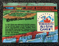 Ryne Sandberg  1991 Topps Stadium Club Dome Series Mint Card #162
