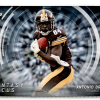 Antonio Brown 2015 Topps Fantasy Focus Series Mint Card #FF-AB