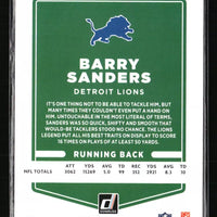 Barry Sanders 2021 Donruss Series Mint Card #173