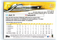 Josh Bell 2018 Topps Series Mint Rookie Card #611
