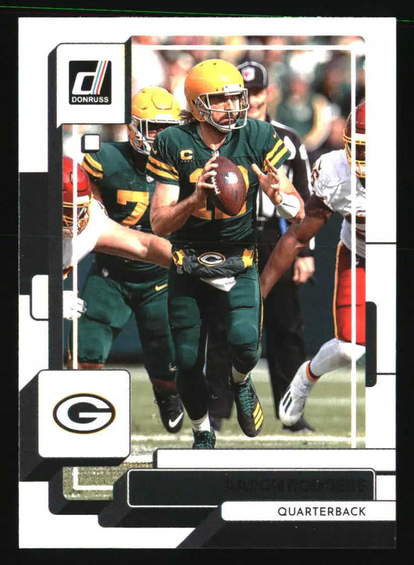 Aaron Rodgers 2022 Donruss Series Mint Card #97