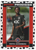 Matai Akinmboni 2023 Topps MLS Pitch Prodigies Tile Series Mint Card #121
