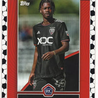 Matai Akinmboni 2023 Topps MLS Pitch Prodigies Tile Series Mint Card #121