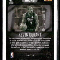 Kevin Durant 2020 2021 Panini  Illusions Series Mint Card #40