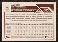Juan Soto 2023 Topps Series Mint Card #1
