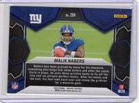 Malik Nabers 2024 Panini Mosaic NFL Debut Series Mint Rookie Card #284
