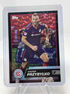 Kacper Przybylko 2023 Topps MLS Icy Black Foil Series Mint Card  #20