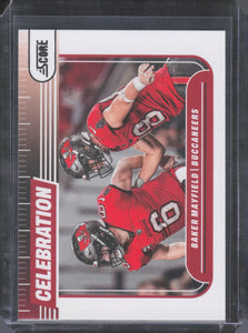 Baker Mayfield 2024 Score Celebration Series Mint Card #C-BMD