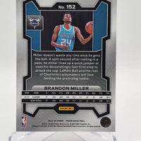 Brandon Miller 2023 2024 Panini Prizm Series Mint Rookie Card #152