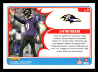 Justin Tucker 2024 Donruss Action All Pros Mint Card #9
