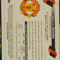 Christian Eriksen 2022 2023 Topps UEFA Club Competitions Inferno Foil Series Mint Card #127