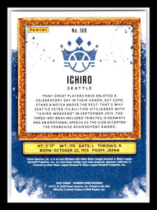 Ichiro Suzuki 2020 Panini Diamond Kings Series Mint Card #168