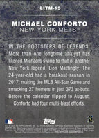 Michael Conforto 2018 Topps Legends In The Making Series Mint Card #LITM15
