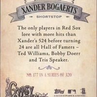 Xander Bogaerts 2017 Topps Gypsy Queen Series Mint Card #177