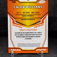 Caleb Williams 2024 SAGE Draft Picks Silver Series Mint Rookie Year Card #13