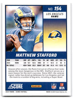 Matthew Stafford 2024 Panini Score Series Mint Card #154
