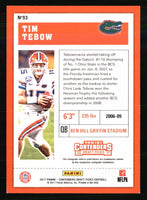Tim Tebow 2017 Panini Contenders Season Ticket Series Mint Card #93

