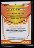 Blake Corum  2024 SAGE Blue Series Mint Card #11
