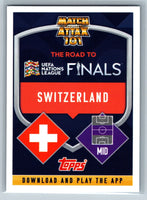 Xherdan Shaqiri  2022 2023 Topps Match Attax 101 UEFA International Star Series Mint Card  #IS28
