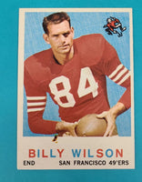 Billy Wilson 1959 Topps EX/NM Condition Card #148
