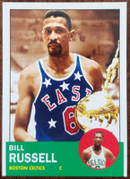 Bill Russell 2007 2008 Topps The Missing Years Series Mint Card #BR63
