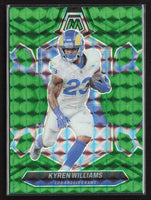 Kyren Williams 2024 Panini Mosaic Green Prizm Series Mint Card #128
