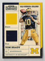 Tom Brady 2017 Panini Contenders Draft Picks Old School Colors Series Mint Card #20
