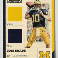 Tom Brady 2017 Panini Contenders Draft Picks Old School Colors Series Mint Card #20