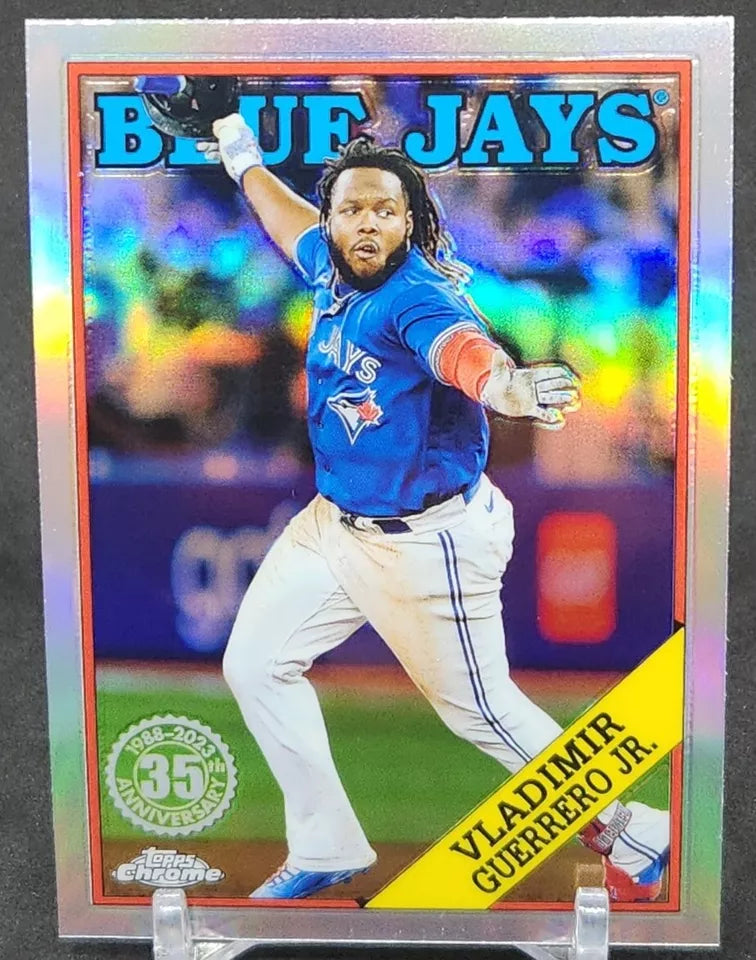Vladimir Guerrero Jr. 2023 Topps Chrome 35th Annniversary Mint Card #88BC-12