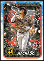 Manny Machado 2024 Topps Holiday Series Mint Card #H98
