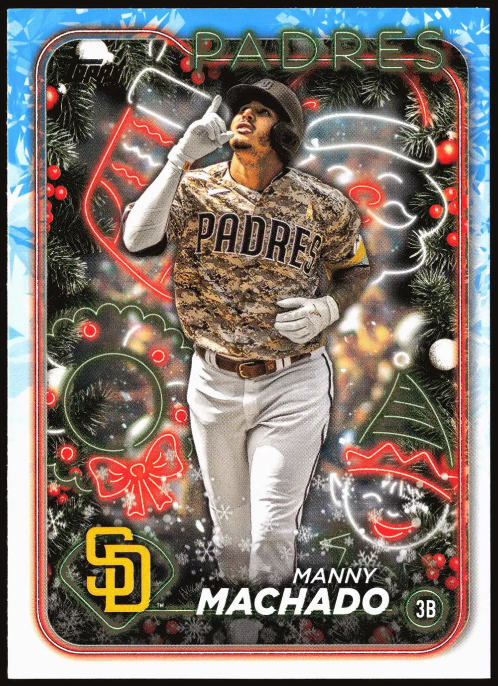 Manny Machado 2024 Topps Holiday Series Mint Card #H98