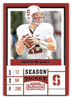 Andrew Luck 2017 Panini Contenders Season Ticket Series Mint Card #7
