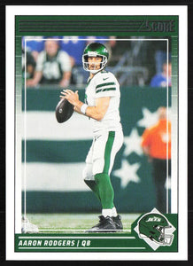 Aaron Rodgers 2024 Panini Score Series Mint Card #222