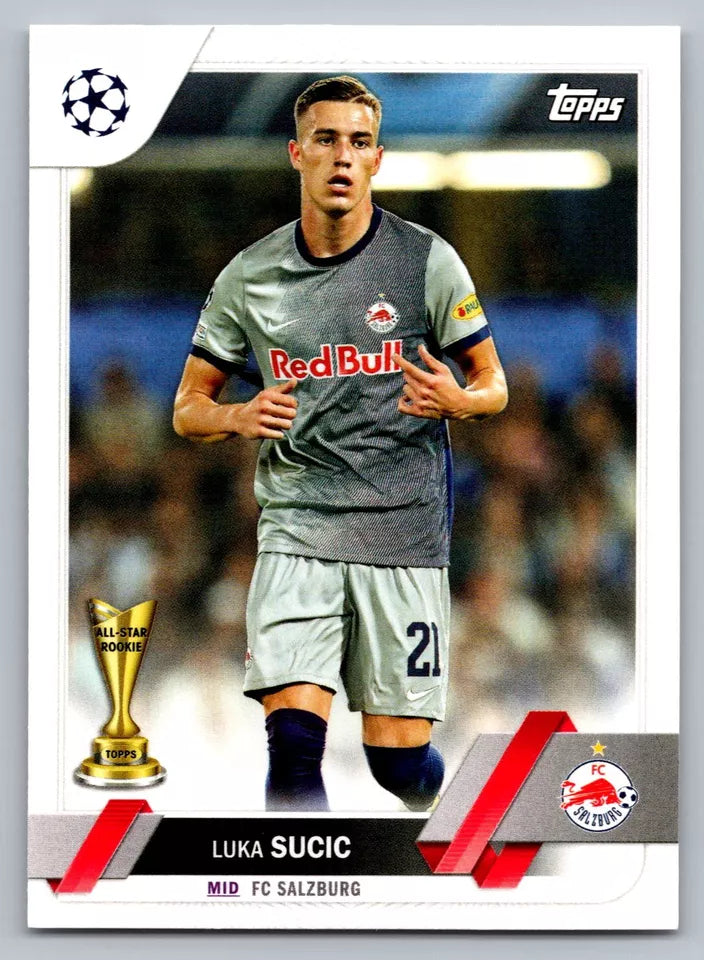 Luka Sucic 2022 2023 Topps UEFA Club Competitions Series Mint Card #95