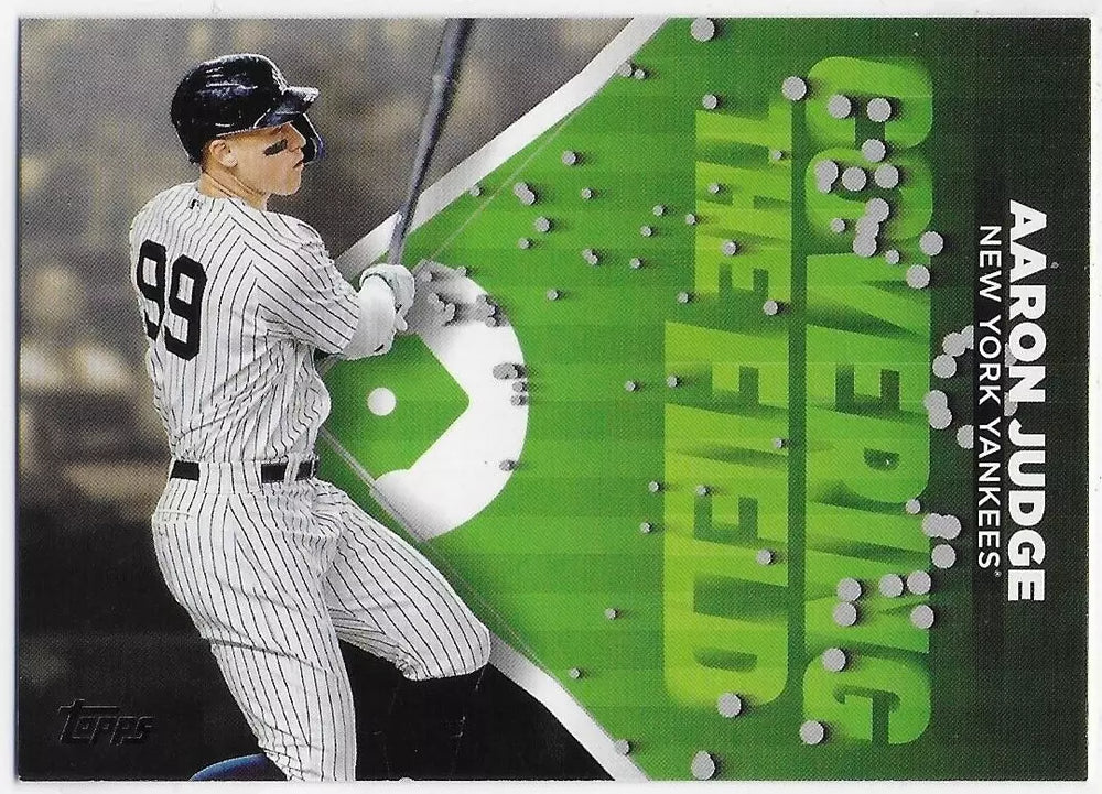 Aaron Judge 2024 Topps Covering the Field Series Mint Card  #CTF2