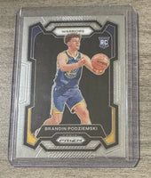 Brandin Podziemski 2023 2024 Panini Prizm Series Mint Rookie Card #147
