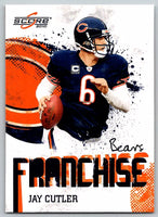 Jay Cutler 2010 Score Franchise Series Mint Card #10
