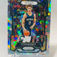 Dyson Daniels 2023 2024 Panini Prizm Cracked Ice Series Mint Card #220