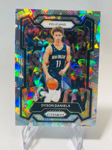 Dyson Daniels 2023 2024 Panini Prizm Cracked Ice Series Mint Card #220