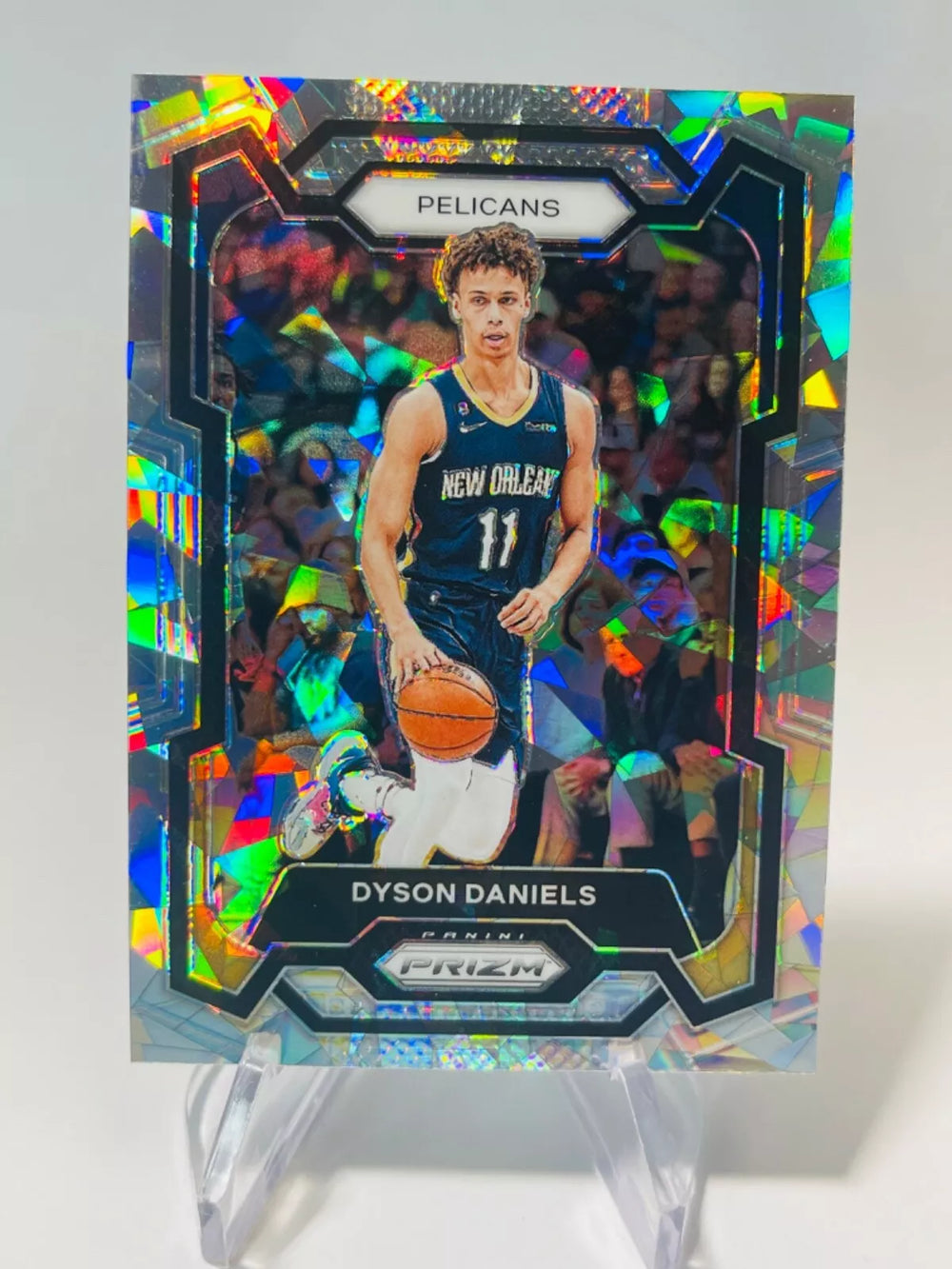 Dyson Daniels 2023 2024 Panini Prizm Cracked Ice Series Mint Card #220